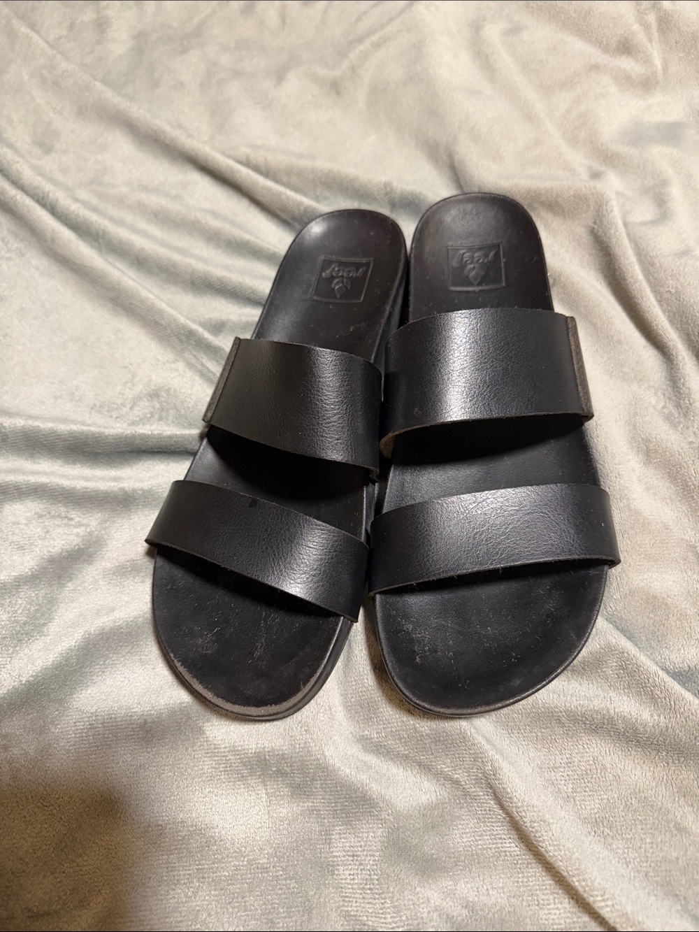 Reef Womens Cushion Vista Black Sandal